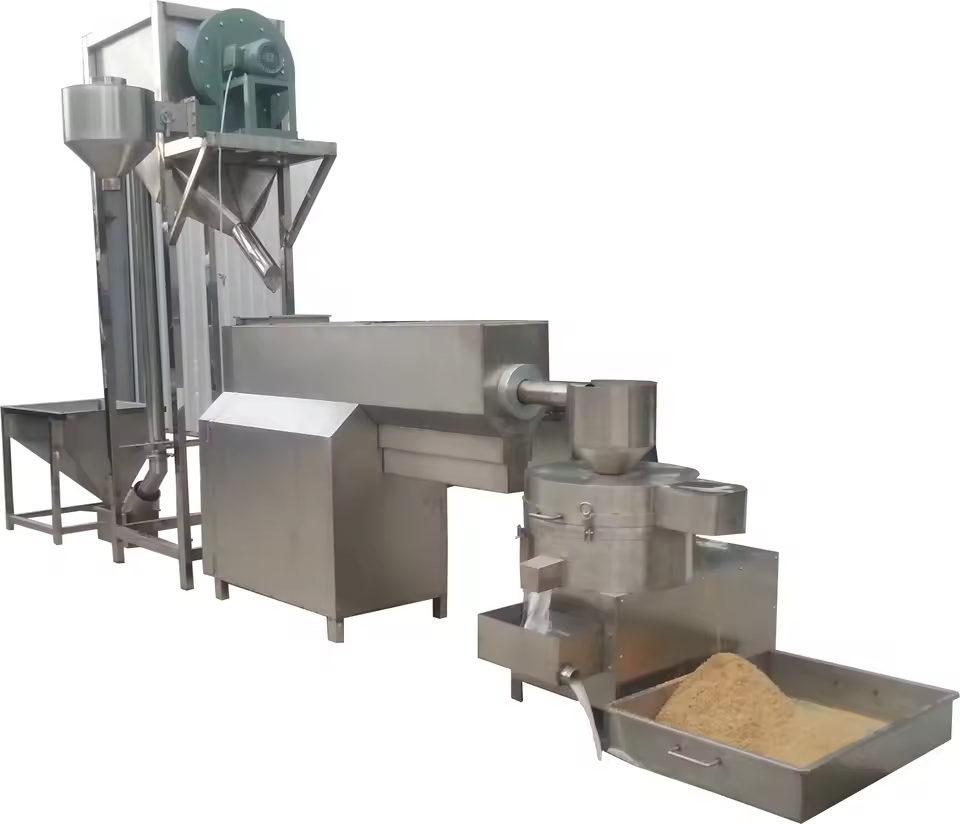 Stainless Steel Automatic Sesame Cleaning and Sesame Spin Dryer Machine