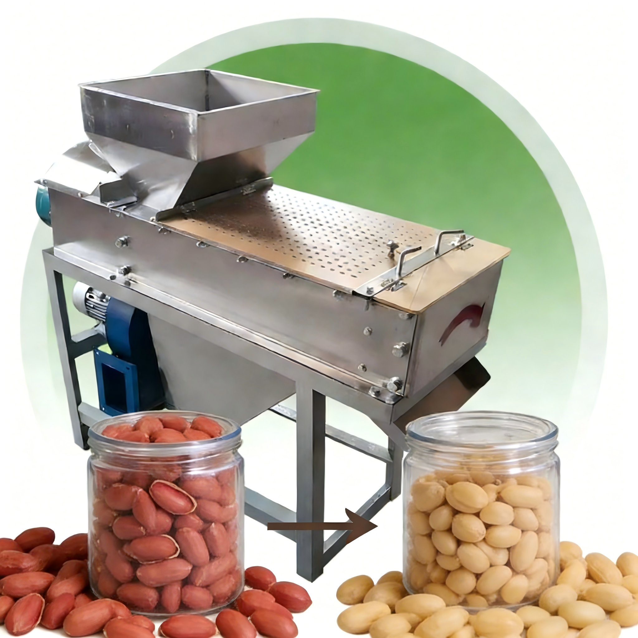 Stainless steel Industrial Automatic Peanut Peel Machine